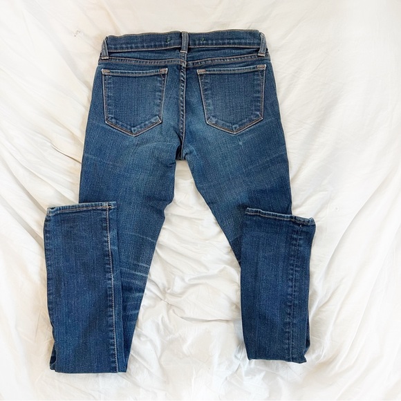J Brand Low Rise Skinny Jeans Dark Wash Sz 25 - Picture 8 of 8